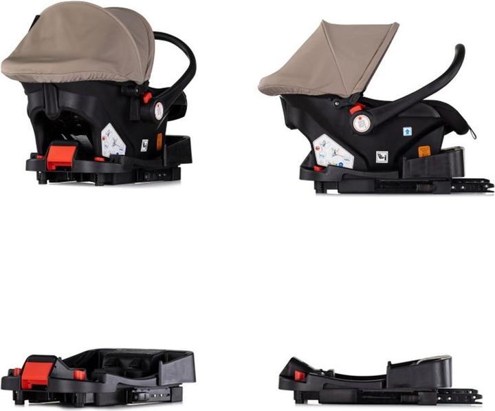 Produktbild Chipolino Set Babyschale Isofix Basis (Babyschale, ECE R129/i-Size Norm)