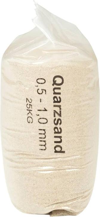 Produktbild VidaXL Filtersand 25 kg 0,5-1,0 mm
