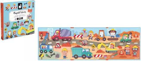 Image du produit Janod Magnetistories Chantier (Allemand)