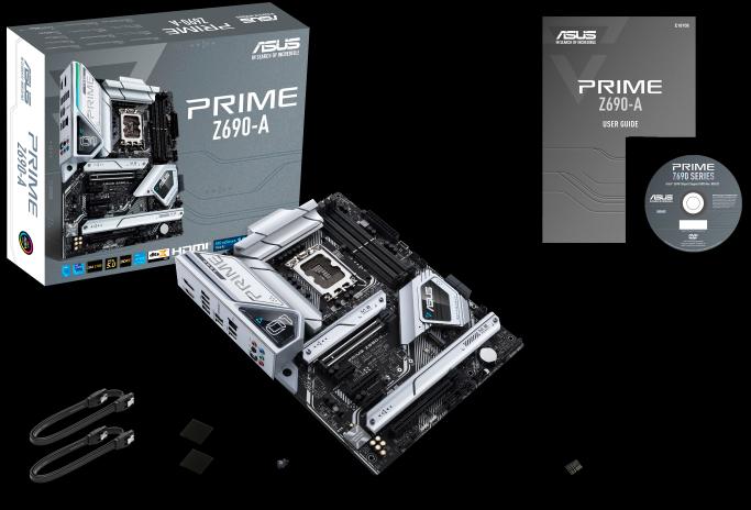 Produktbild ASUS Prime Z690-A (LGA 1700, Intel Z690 (DDR5), ATX)
