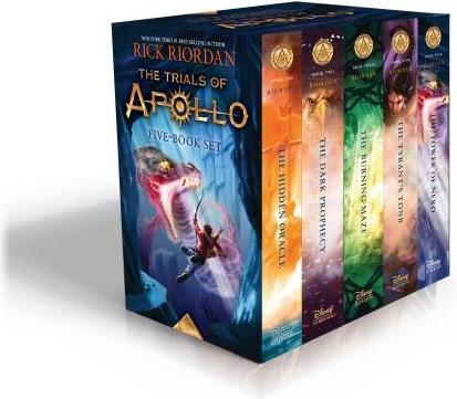 Immagine prodotto Le prove di Apollo, il cofanetto di 5 libri in brossura (Riordan Rick, Inglese)