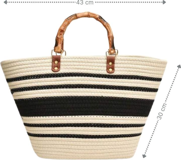 Image du produit Hermex Beach-Bag Sac de pique-nique Sac de plage Shopping-Bag Sac de transport