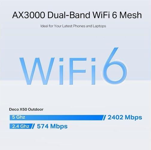 Produktbild TP-Link Deco X50-Outdoor Wi-Fi 6 Mesh AX3000 (1-pack)