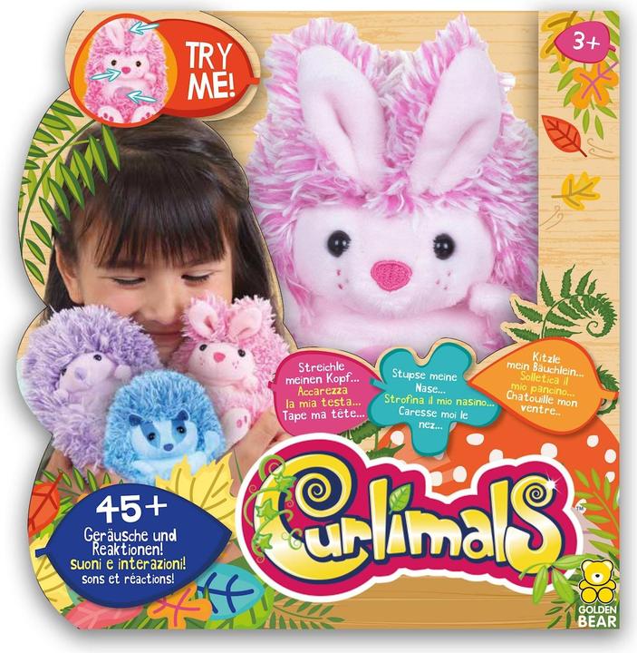 Actual product image Curlimals Bibi le lapin (14 cm)