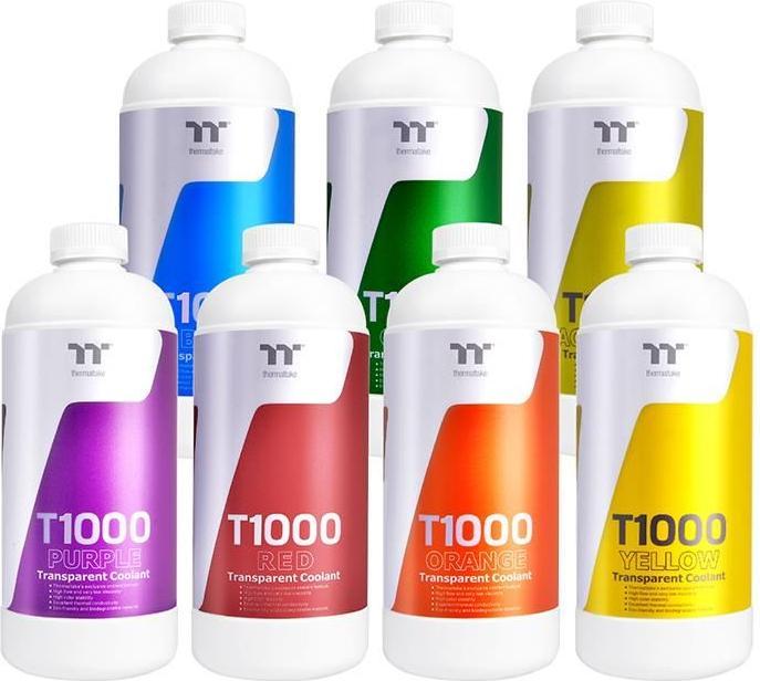 Actual product image Thermaltake T1000 Coolant Red (1000 ml, Colour additive)