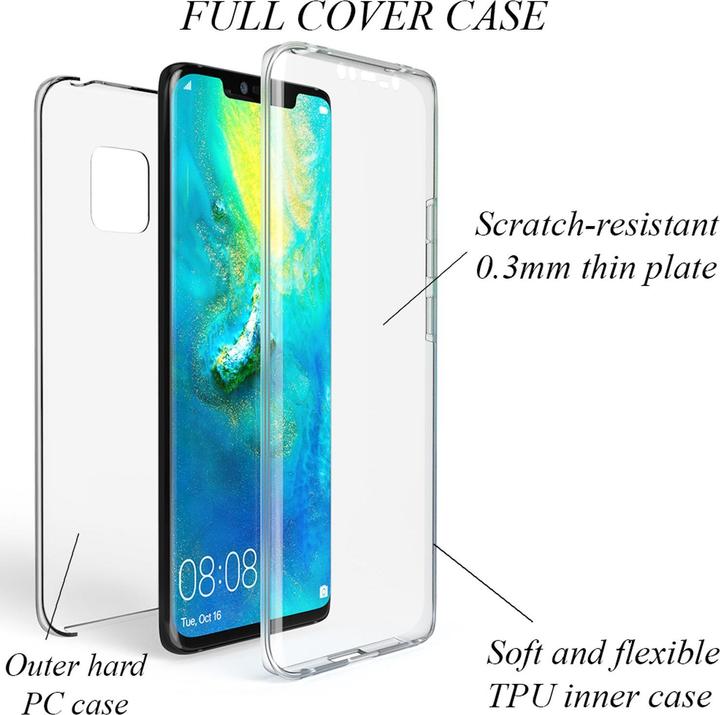 Image du produit Nalia Étui pour téléphone portable 360 degrés (Mate 20 Pro)