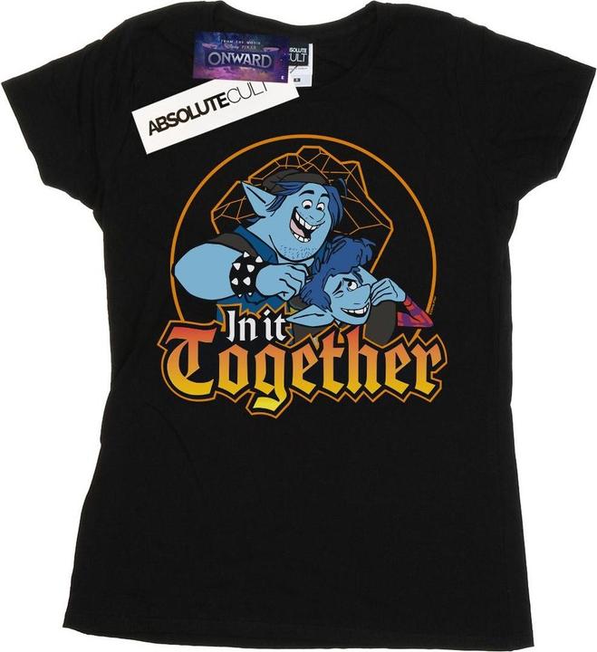 Actual product image Disney Womens/Ladies Onward In It Together Cotton T-Shirt (L)