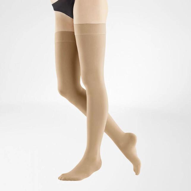Actual product image Veno Train SOFT AG KKL2 normal/long Haftband Mikronoppe geschlossene Fussspitze creme (M)