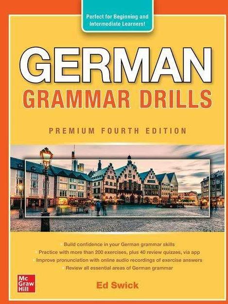 Produktbild German Grammar Drills, Premium (Deutsch, Ed Swick, 2022)
