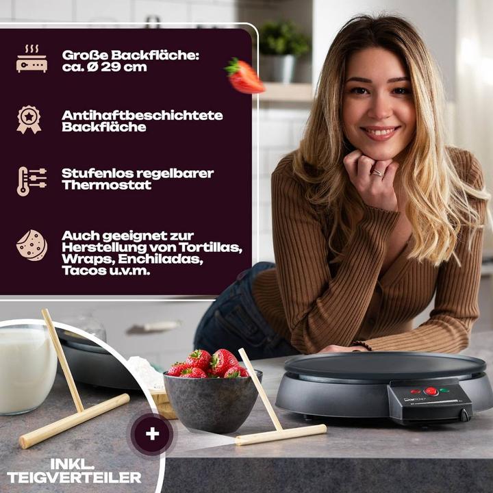 Produktbild Clatronic Crêpe Maker CM 3372