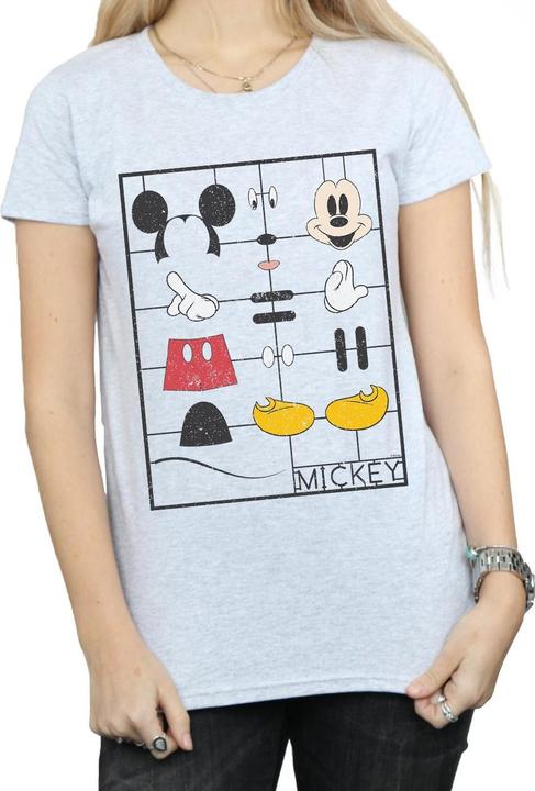 Immagine prodotto Disney Mickey Mouse Construction Kit Maglietta Donna (S)