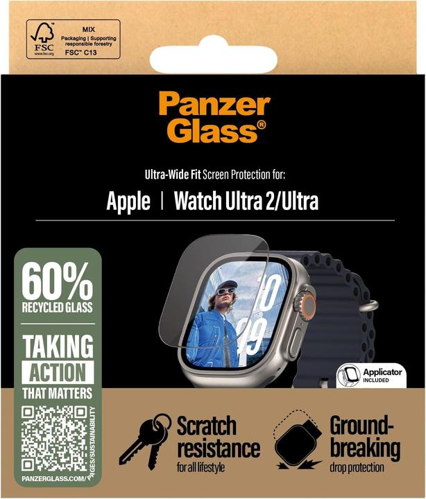 Actual product image PanzerGlass Watch Screen Protector Glass