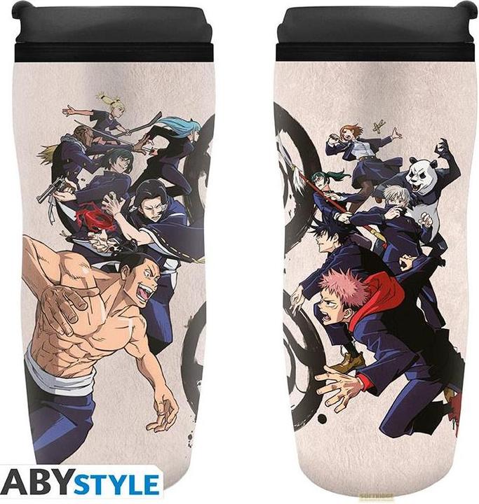 Image du produit ABYstyle Jujutsu Kaisen Travel Mug: Tokyo vs Kyoto