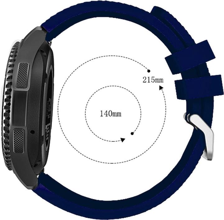 Image du produit Cadorabo Bracelet pour Samsung Galaxy Gear (22 mm, TPU)