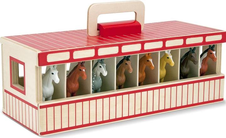 Melissa & Doug Écurie pour petits chevaux