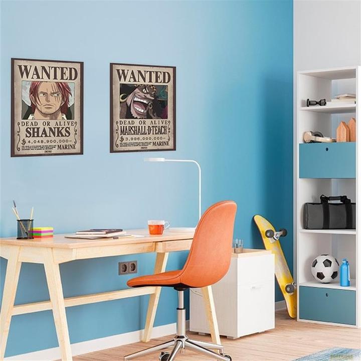 Image du produit ABYstyle One Piece - Wanted Shanks & Teach (52 x 38 cm)