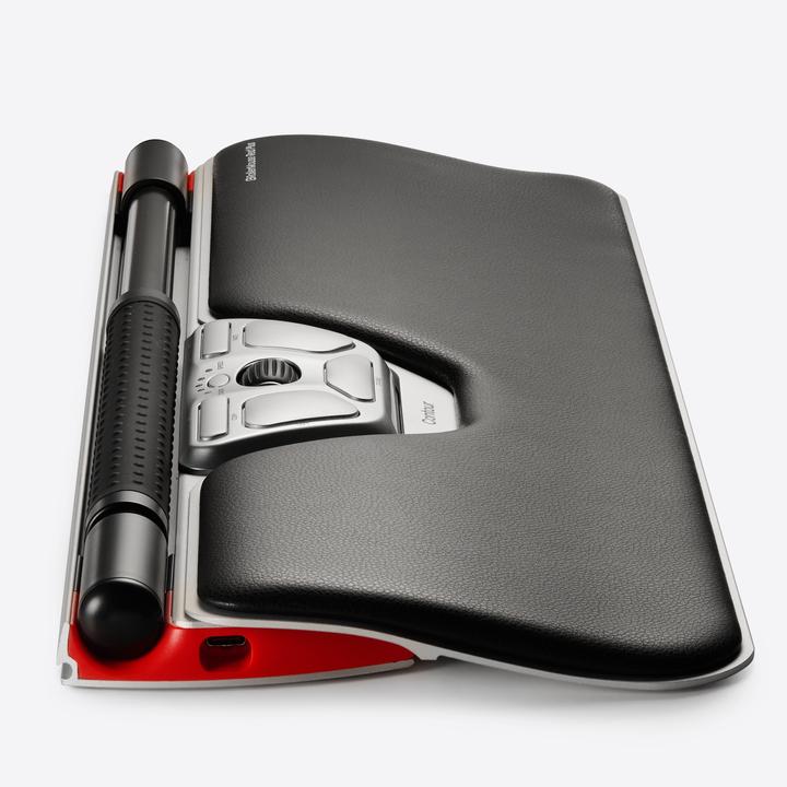 Actual product image Contour RollerMouse Red Plus, Thin (Cable)