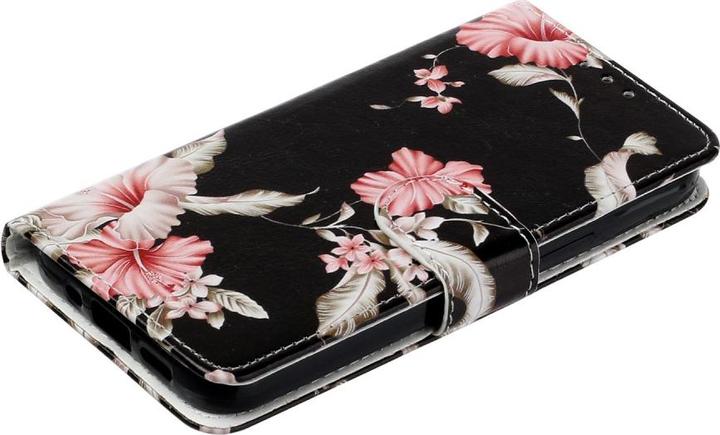 Image du produit Ueli Express iPhone 13 Mini Livre Etui avec porte-cartes Fleurs rétro (Apple iPhone 13 mini)