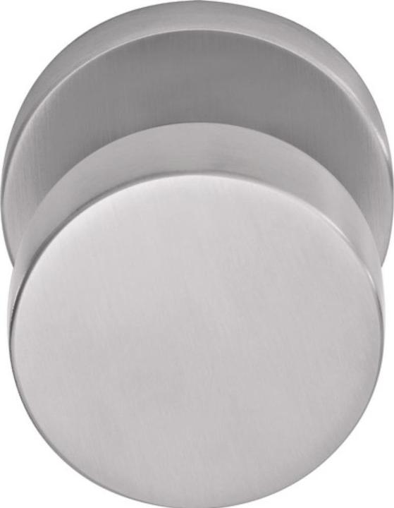 Produktbild Ogro Feuerschutzflachknopf 3020/6500 AL FS Aluminium F1 Rundrosette Vollblatt (Türgriff)