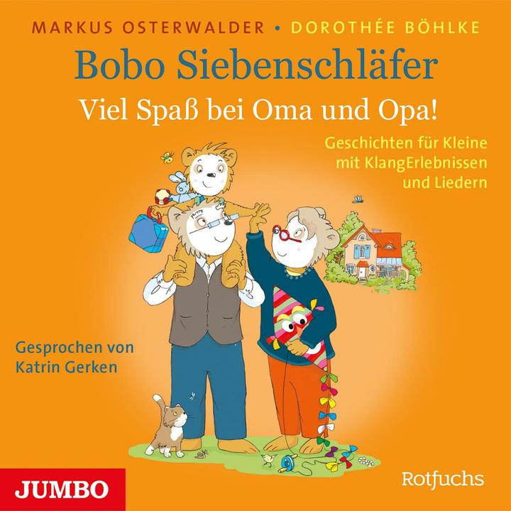 Produktbild Jumbo Bobo Siebenschläfer - Viel Spass bei Oma und Opa! (Dorothée, Osterwalder, Markus/Böhlke, Deutsch)