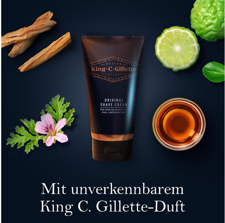 Actual product image King C. Gillette Original (175 ml, Shaving cream)