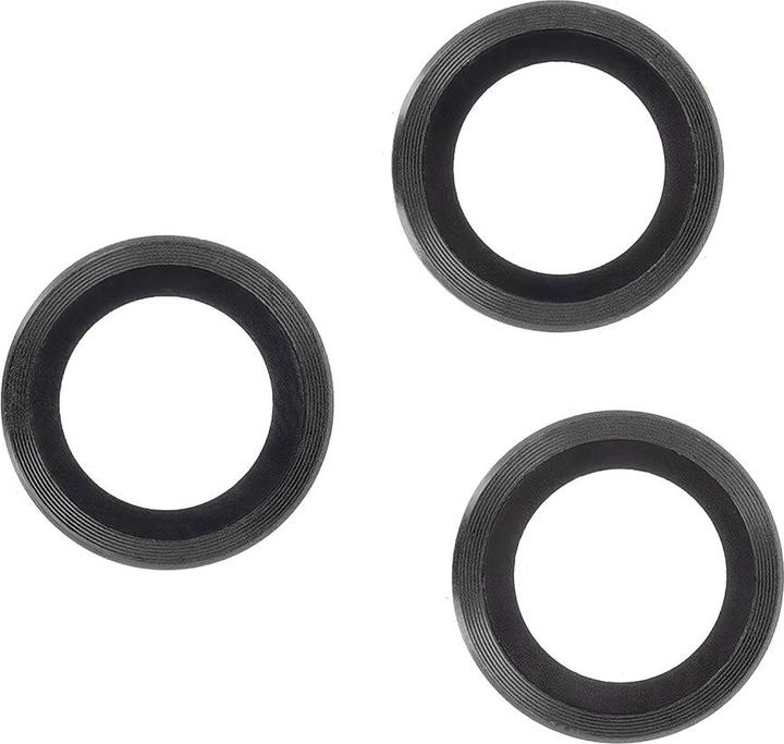 Produktbild OEM Brillenglas-Set für Samsung Galaxy A15 4G / 5G schwarzer Rahmen (3 Stück)