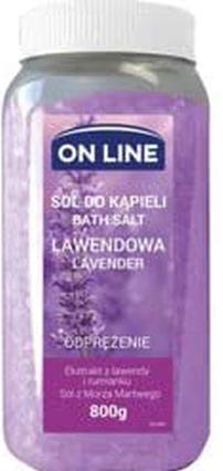 Produktbild On Line Bad Lavendel Salz 800g