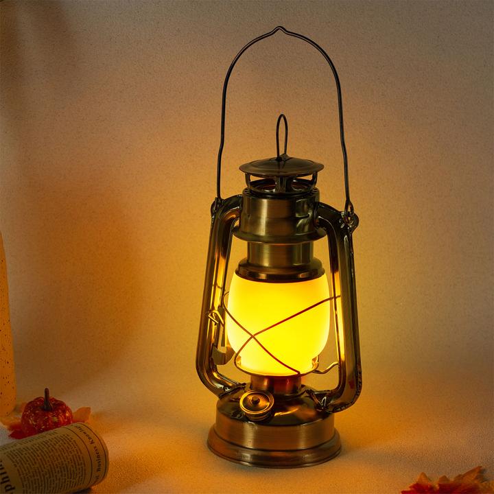 Image du produit Casativo LED-Sturmlaterne mit authentischer Flammenoptik (Ø 15 x 25 cm, 1 x)
