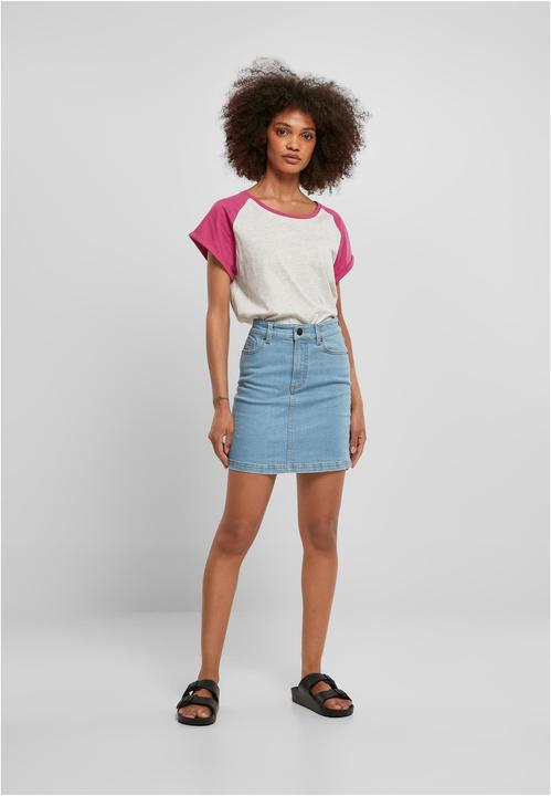 Immagine prodotto Urban Classics Maglietta Raglan a contrasto da donna - 2430 (S)
