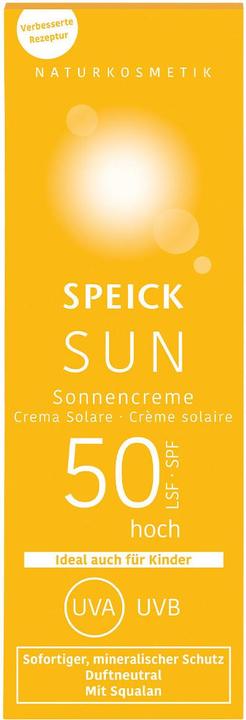 Image du produit Speick Sun Sonnencreme LSF 50 (Crème solaire, SPF 50, 60 ml)