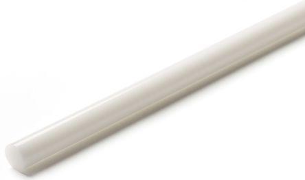 Actual product image Rs Pro White Acetal Rod, 1m x 20mm Diameter