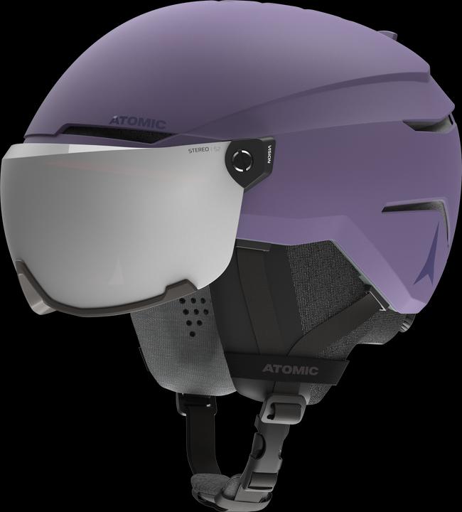 Image du produit Atomic Savor Stereo Visor Visier Skihelm (taille : 59-63 cm, light purple) (63 cm)
