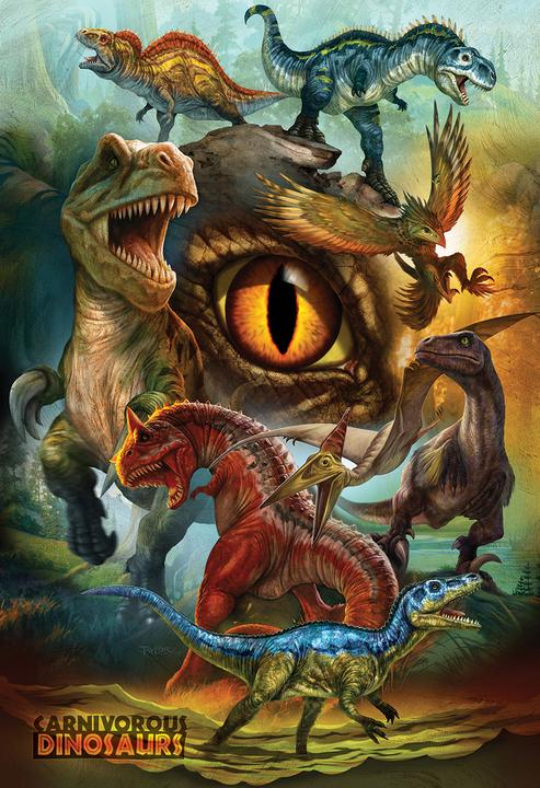 Immagine prodotto Eurographics Dinosauri carnivori 100 parti (199 pezzi)