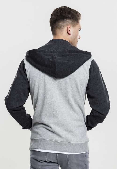 Produktbild Urban Classics 3- Tone Sweat Zip Hoody (S)