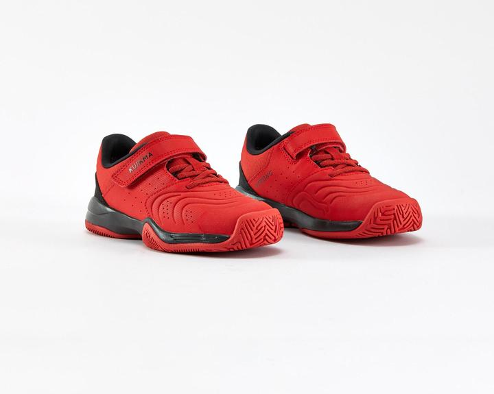 Immagine prodotto Kuikma Scarpe da tennis per bambini - TS Strong Kd con chiusura a velcro rosso (34)