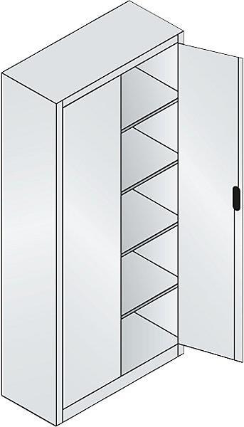 Actual product image C+P ACURADO filing cabinet (93 x 40 x 195 cm)