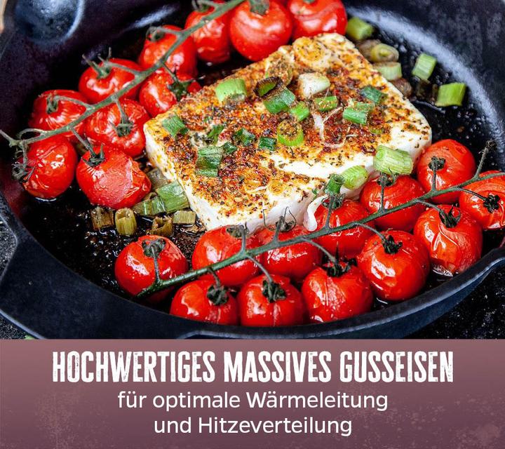 Produktbild Grillfürst Gusseisenpfanne mit Stielgriff Ø 20 cm