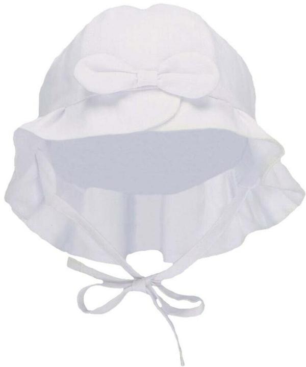 Actual product image Sterntaler Sun hat with bow white size 47 (47)