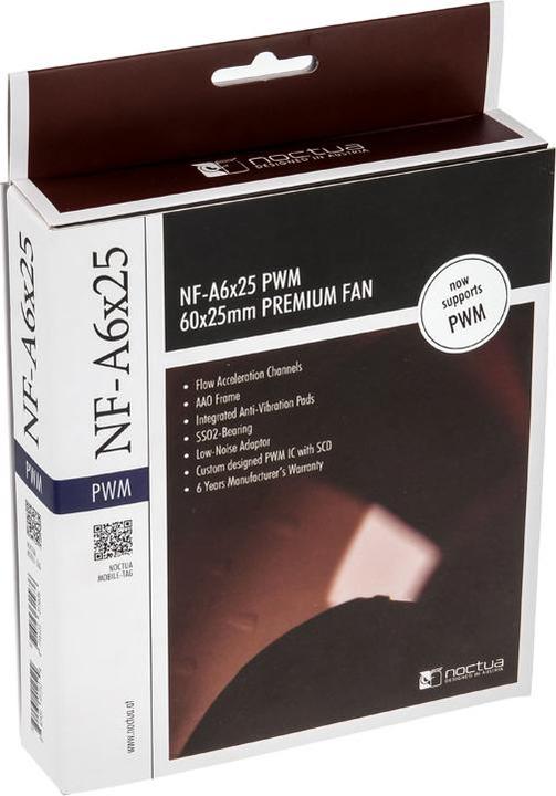 Productafbeelding Noctua Nf-A6x25 Pwm (60 mm, 1 x)