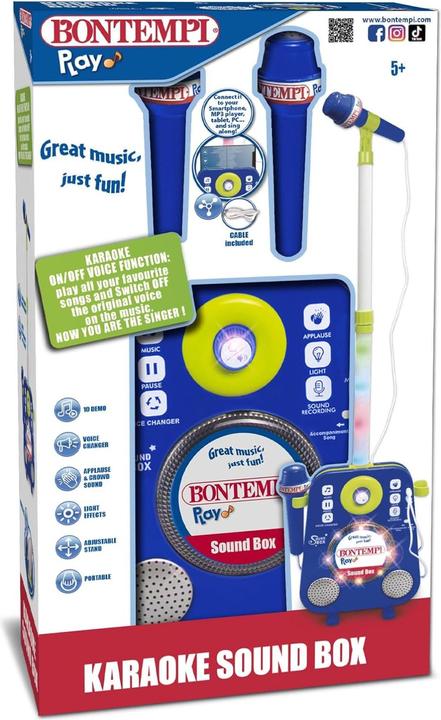 Produktbild Bontempi Bontempi-Lautsprecher mit 2 Mikrofonen