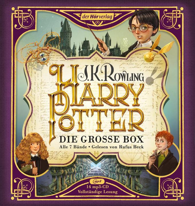 Productafbeelding Harry Potter. Die grosse Box zum Jubiläum. Alle 7 Bände (J.K. Rowling, Duits)