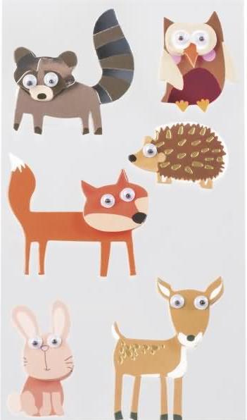 Heyda Motivsticker Waldbewohner