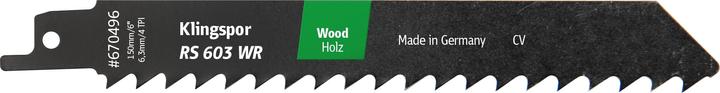 Actual product image Klingspor RS 603 WR Supra - Saw blades 19 x 150 x 1,2 mm