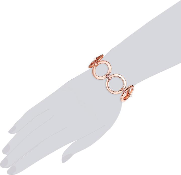Produktbild Lulu & Jane Metall-Legierung verziert mit Kristallen von Swarovski® roségold 20,0 cm - 33600 (20 cm, Metall-Legierung)