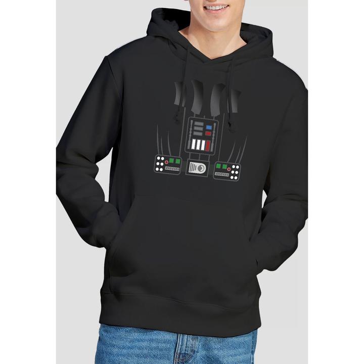 Actual product image Star Wars Mens Darth Vader Costume Hoodie (S)