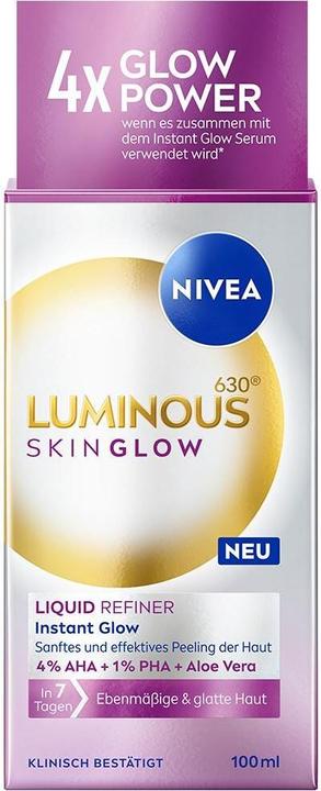 Image du produit NIVEA Luminous630® Skin Glow Liquid Refiner (Gommage, 100 ml)