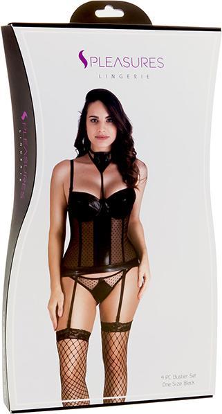 Image du produit S Pleasures Set Bustier Dots (Taille unique)