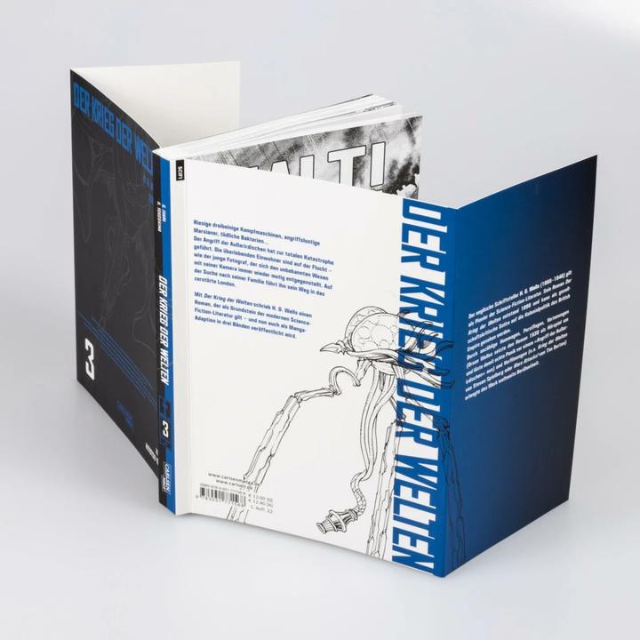 Produktbild H.G. Wells - Der Krieg der Welten 3 (Deutsch, H. G. Wells, Hitotsu Yokoshima, Gandalf Bartholomäus, Sai Ihara, 2022)