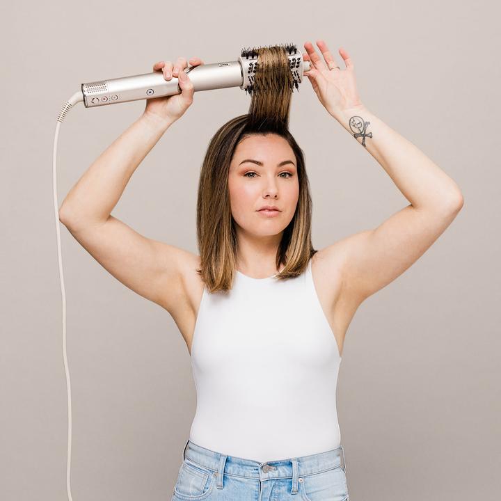 Actual product image Shark HD446SLEU Flex-Style Stone hairdryer