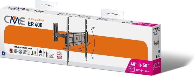 Produktbild Meliconi TVWandhalterung für 4050 (Wand, 55", 25 kg)